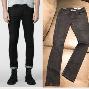 AllSaints Nimbus Silt Cigarette Skinny Jeans W 32